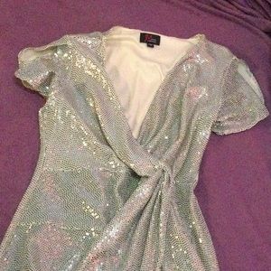Sparkle dress. I paid 40